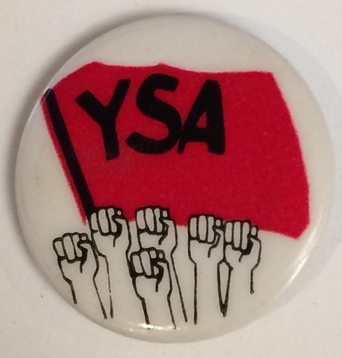 YSA pinback button | Young Socialist Alliance