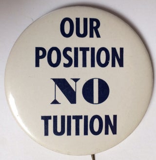 Cat.No: 258087 Our position NO tuition [pinback button