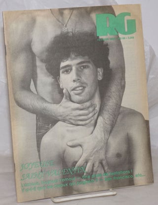 Cat.No: 258090 Le magazine RG: le mensuel gai Québécois; numéro 65, Fevrier 1988:...