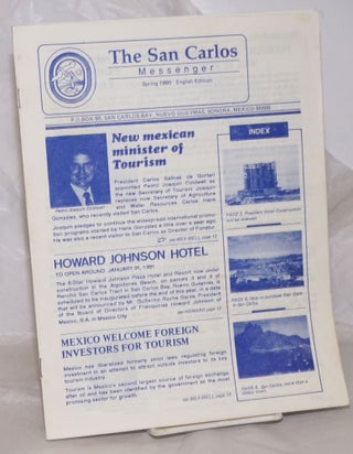 Cat.No: 258369 The San Carlos Messenger: Spring 1990 - English edition. Jorge Alejandro...
