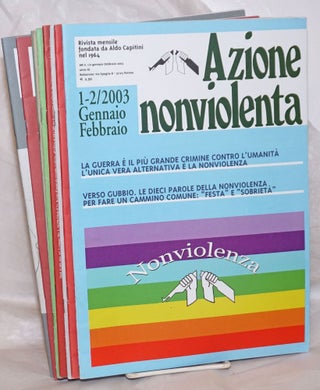 Cat.No: 258567 Azione nonviolenta (Nonviolent action). 2003: 1-12