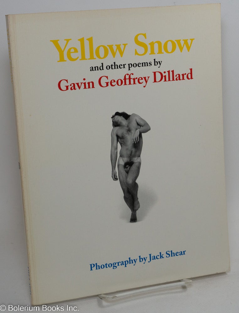 Cat.No: 25858 Yellow Snow and other poems. Gavin Geoffrey Dillard.