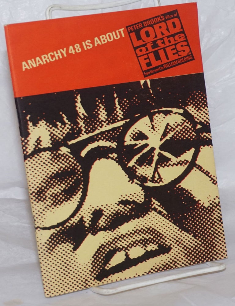 Cat.No: 258645 Anarchy. No. 48 (Vol. 5 No. 2), February 1965: Peter Brook's Film of Lord of the Flies, from the Novel by William Golding