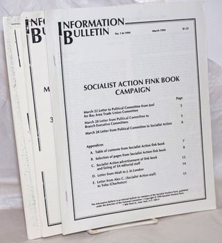 Cat.No: 258663 Information Bulletin [Nos. 1, 3, & 4 in 1990]. Socialist Workers Party