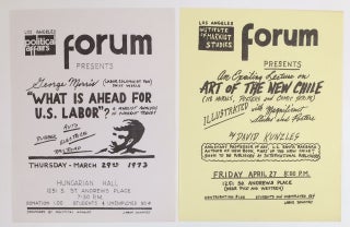 Cat.No: 258719 [Leaflets for two 1973 events at Hungarian Hall, a CPUSA venue in Los Angeles