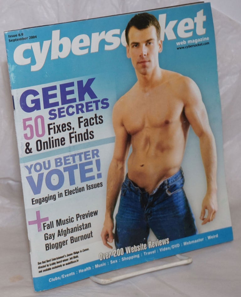 Cat.No: 258734 Cybersocket Web magazine: issue 6.9, September 2004; You Better Vote!