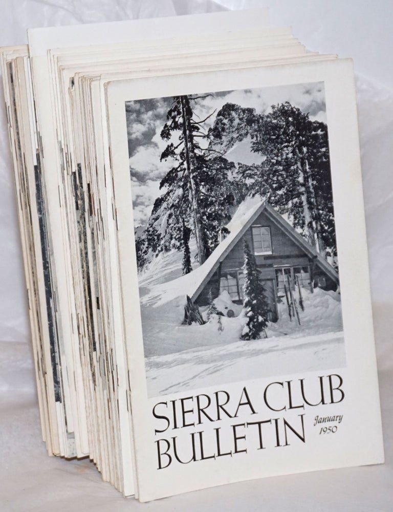 Cat.No: 258802 The Sierra Club Bulletin. David R. Brower.