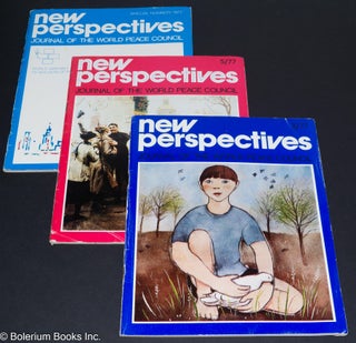 Cat.No: 258849 New Perspectives, journal of the World Peace Council [3 issues