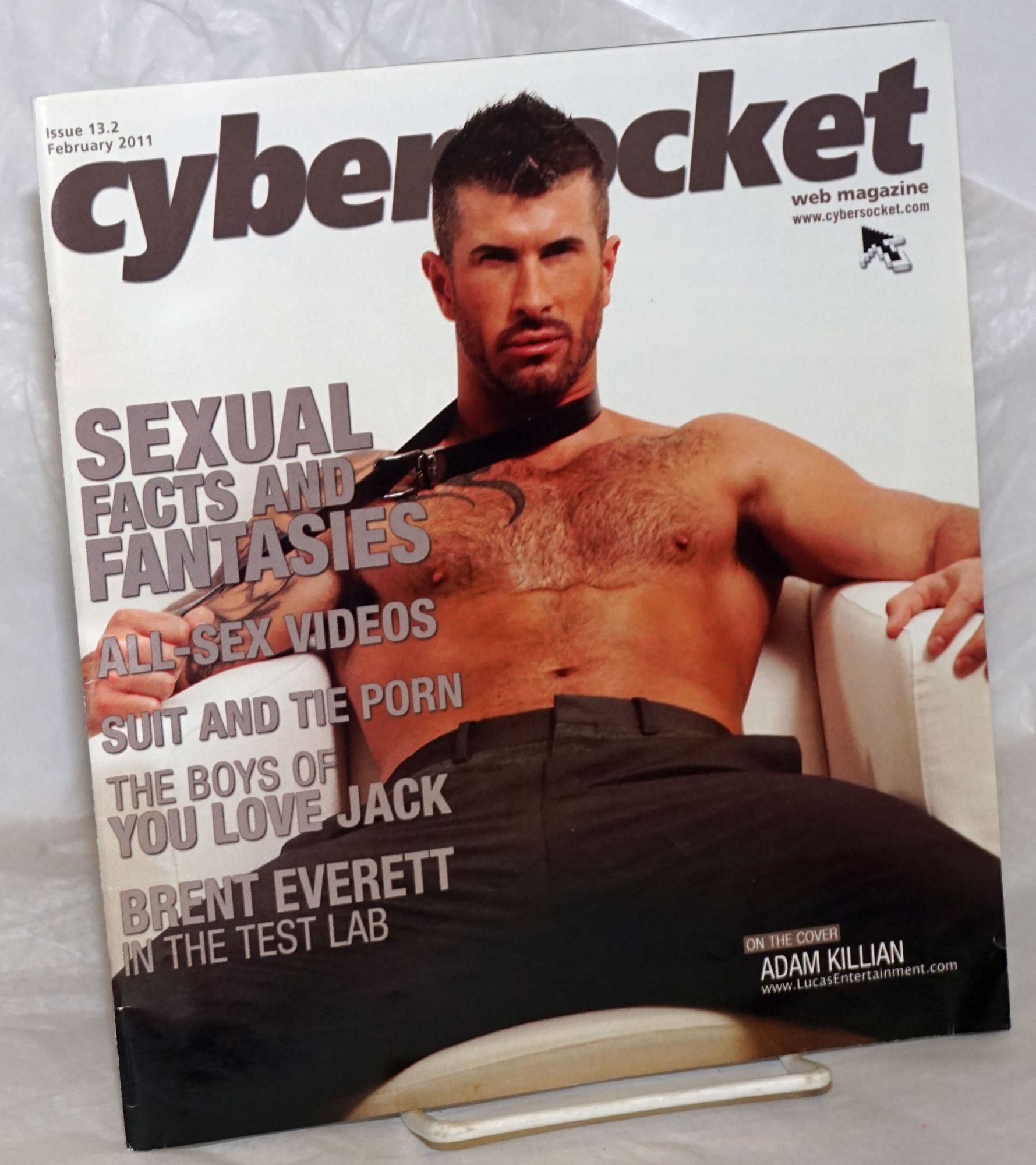 Cybersocket Web magazine: issue 13.2, February 2011; Sexual Facts &  Fantasies | Tom Terranova, Brent Everett Adam Killian