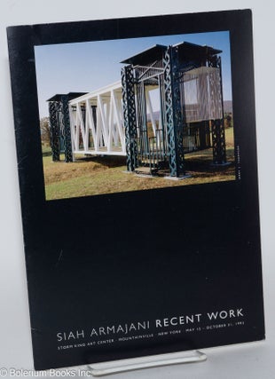 Cat.No: 258964 Siah Armajani: Recent Works. Storm King Art Center, Mountainville, New...
