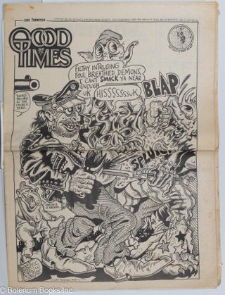 Cat.No: 258966 Good Times: vol. 3, #18, May 1, 1970: S. Clay Wilson cover comix. John...