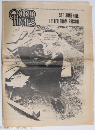 Cat.No: 258973 Good Times: vol. 3, #30, July, 31, 1970: Sgt Sunshine: letter from prison....