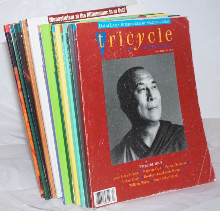 Cat.No: 259043 Tricycle, The Buddhist Review [short broken run:] [the lot of eleven unduplicated issues]