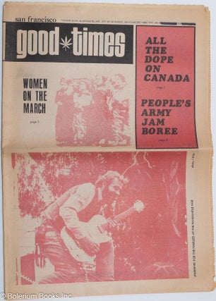 Cat.No: 259221 Good Times: vol. 3, #34, August 28, 1970: Women on the march & All the...