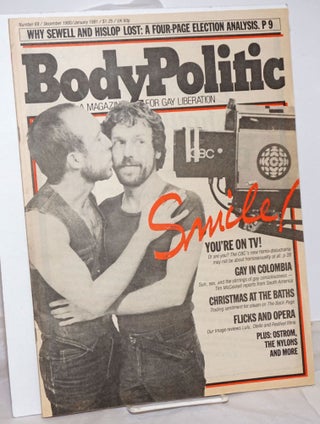 Cat.No: 259518 The Body Politic: a magazine for gay liberation; #69, December,...