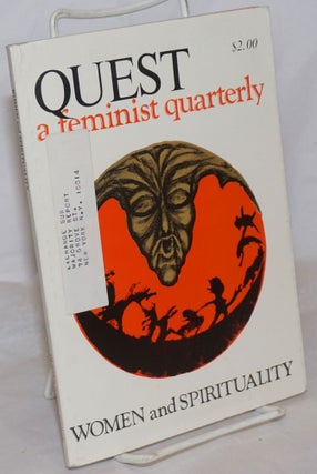 Cat.No: 259594 Quest: a feminist quarterly; vol. 1 no. 4, Spring, 1975: Women and...