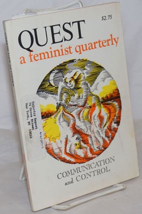 Cat.No: 259595 Quest: a feminist quarterly; vol. 3 no. 2, Fall, 1976: Communication and...