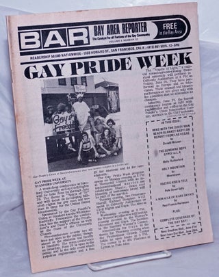 Cat.No: 259813 B.A.R. Bay Area Reporter: the catalyst for all factions of the gay...