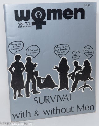Cat.No: 260035 Women: a journal of liberation; vol. 7 #1: Survival with & without men....