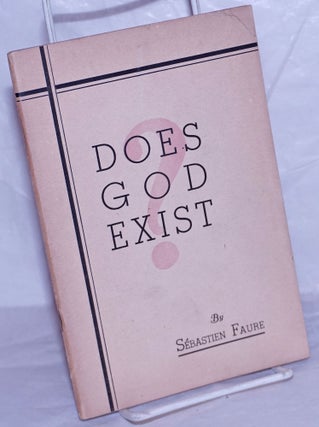 Cat.No: 260072 Does God Exist? Twelve proofs of the inexistence of God as presented in a...