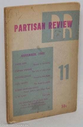 Cat.No: 260093 Partisan review, Vol. 15, no. 11, November, 1948 a literary monthly....