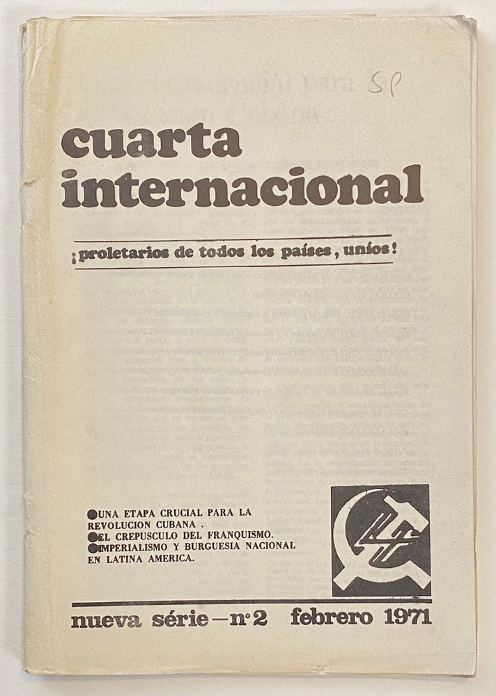 Cat.No: 260103 Cuarta Internacional. Nueva Serie- No. 2 (Feb. 1971)