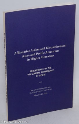Cat.No: 260194 Affirmative action and discrimination: Asian and Pacific Americans in...