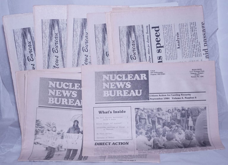 Cat.No: 260621 Nuclear News Bureau: citizens action for lasting security [10 issues]