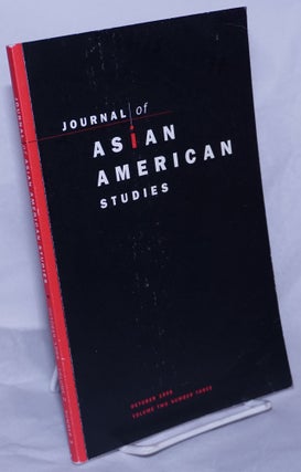 Cat.No: 260683 Journal of Asian American Studies (JAAS); October 1999, Volume Two Number...