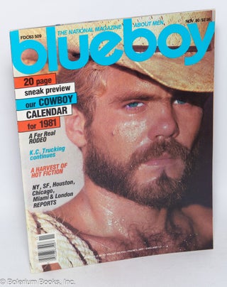 Cat.No: 260895 Blueboy: the national magazine about men; vol. 49, November 1980; 20 page...