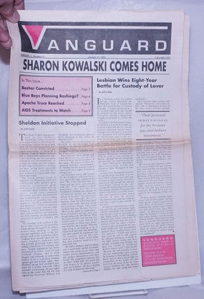 Cat.No: 261029 Vanguard News & Views: vol. 2, #21, January 10, 1992: ASharon Kowalski...
