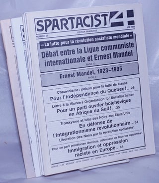 Cat.No: 261095 Spartacist, edition Français, 1996-2011. Spartacist League
