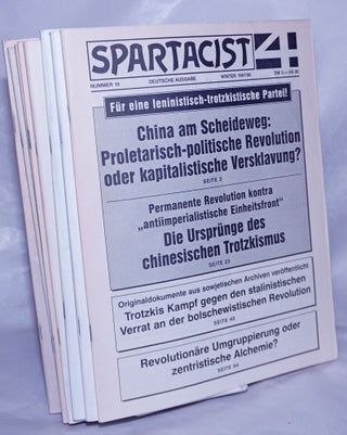 Cat.No: 261101 Spartacist, German language edition, 1996-2011. Spartacist League