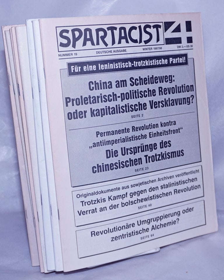 Cat.No: 261101 Spartacist, German language edition, 1996-2011. Spartacist League.