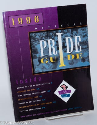 Cat.No: 261148 1996 Official Pride Guide: the Flame of Liberation GLBT Pride Twin Cities....