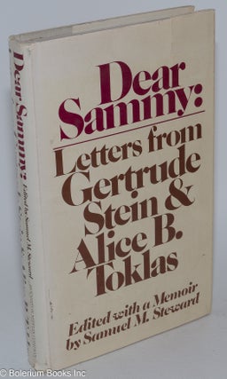 Cat.No: 26125 Dear Sammy: letters from Gertrude Stein and Alice B. Toklas, illustrated...