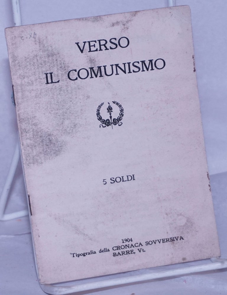 Cat.No: 261333 Verso il Comunismo