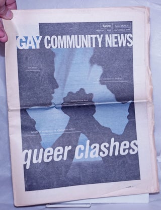 Cat.No: 261394 Gay Community News; the national queer quarterly; vol. 20, #5, Spring,...