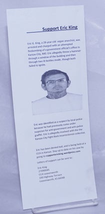 Cat.No: 261474 Support Eric King [handbill