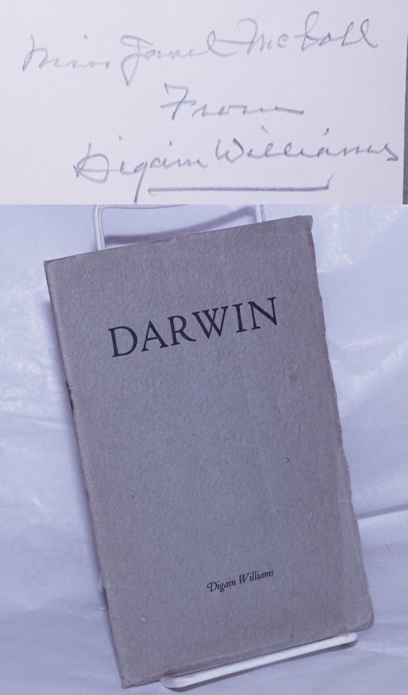 Cat.No: 261537 Darwin. Digain Williams.