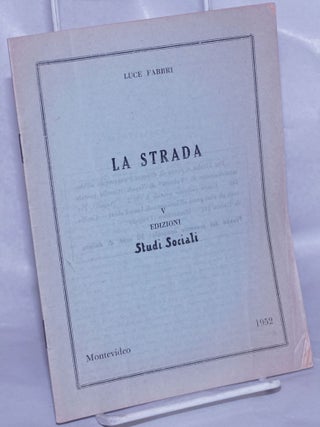 Cat.No: 261558 La Strada. Luce Fabbri Cressatti