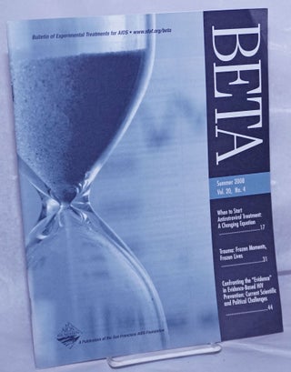 Cat.No: 261680 BETA: Bulletin of Experimental Treatments for AIDS; vol. 20, #4, Summer...
