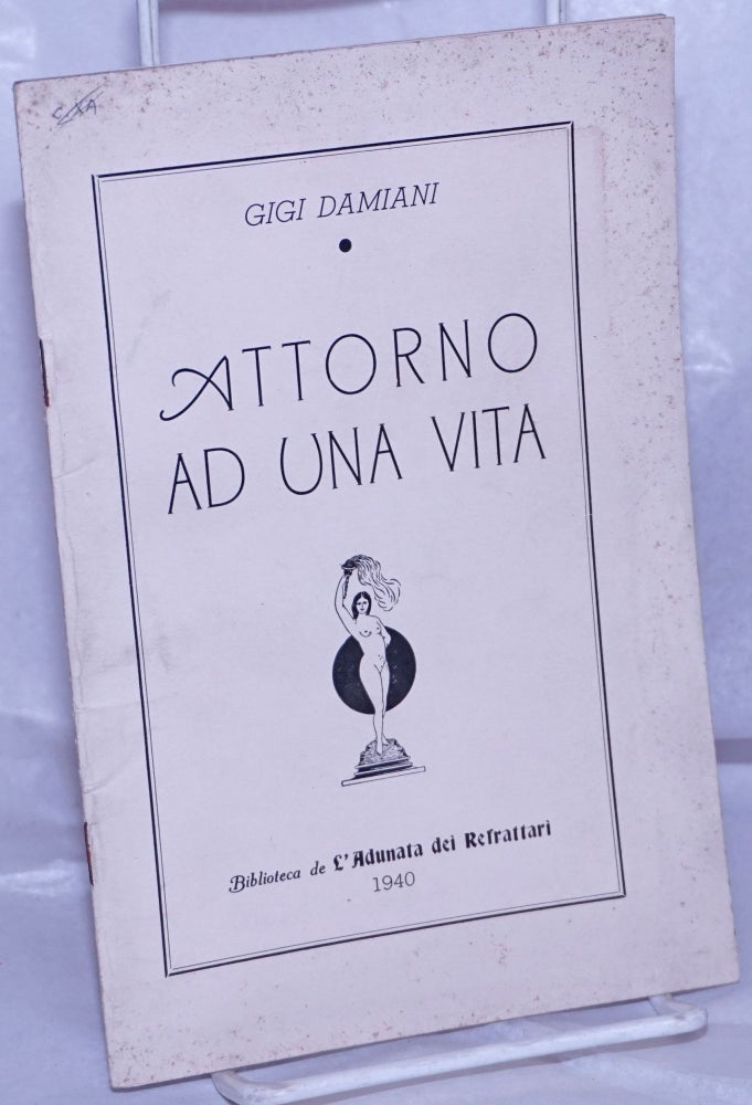 Cat.No: 261796 Attorno ad una Vita: Niccolò Converti. Gigi Damiani.