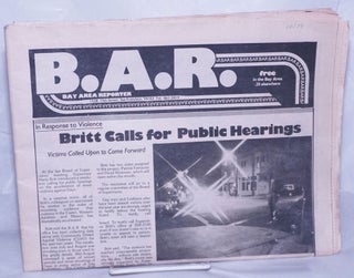 Cat.No: 261799 B.A.R. Bay Area Reporter; vol. 10, #19, September 11, 1980; Britt calls...