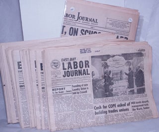Cat.No: 261801 East Bay Labor Journal 1954-1972 (35 issues). Central Labor Council of...