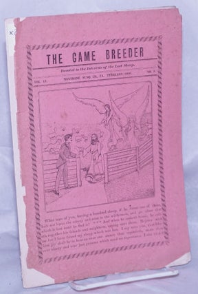 Cat.No: 262140 The Game Breeder - Devoted to the Interests of the Lost Sheep. Published...
