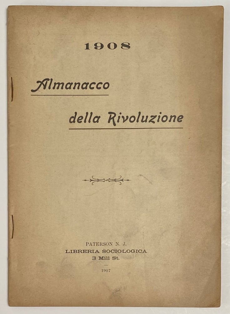 Cat.No: 262602 Almanacco della Rivoluzione, 1908