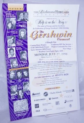 Cat.No: 262606 Help is on the Way IV: The Gershwin Concert [poster] a benefit for Coming...