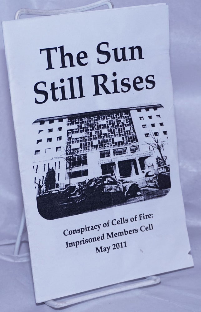 Cat.No: 262638 The Sun Still Rises: Conspiracy of Cells of Fire: Imprisoned Members Cell, May 2011