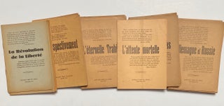Cat.No: 262682 "Quelque part en Suisse" [33 issues of the clandestine wartime anarchist...